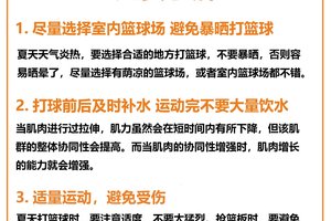  如何通过夏训提高业余篮球爱好者的球技：实用策略与个人经验分享